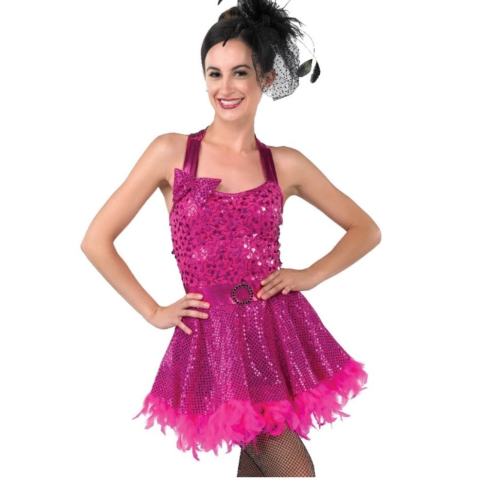 A Wish Come True 16381 Workn’ for a Livin’ Girl’s Large (12-14) Dance Costume